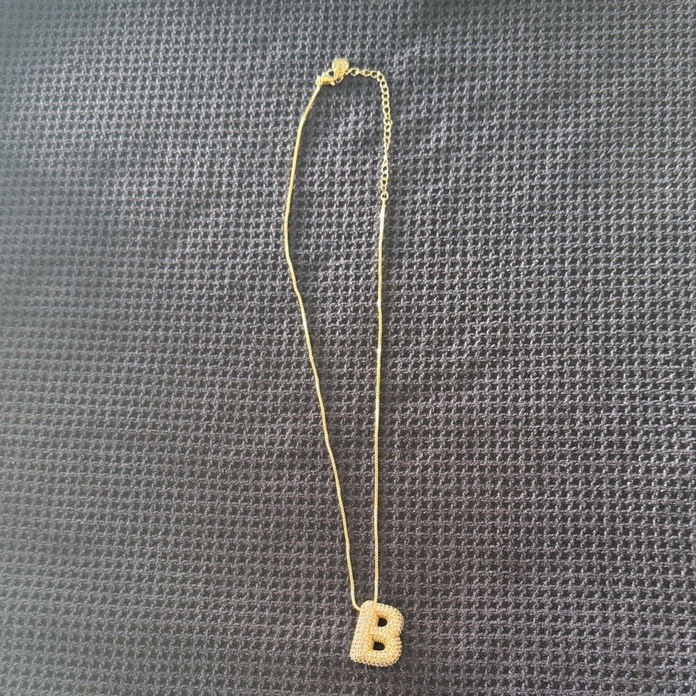 Gold Initial Necklace
